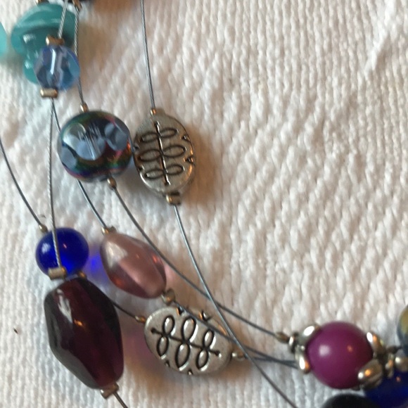 Lia Sofia beaded necklace with beads - Picture 4 of 5